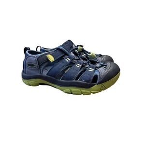 Keen Newport H2 Youth Size 3 Kid Blue‎ Hiking Sandals Waterproof Boys washable